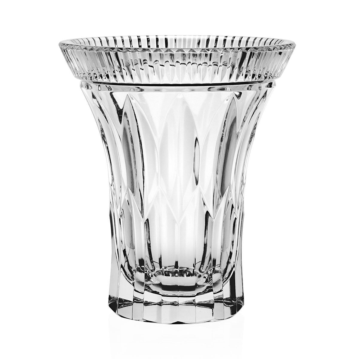 William Yeoward Cristina Flower Vase 6" / 151mm, handmade crystal, on a white background