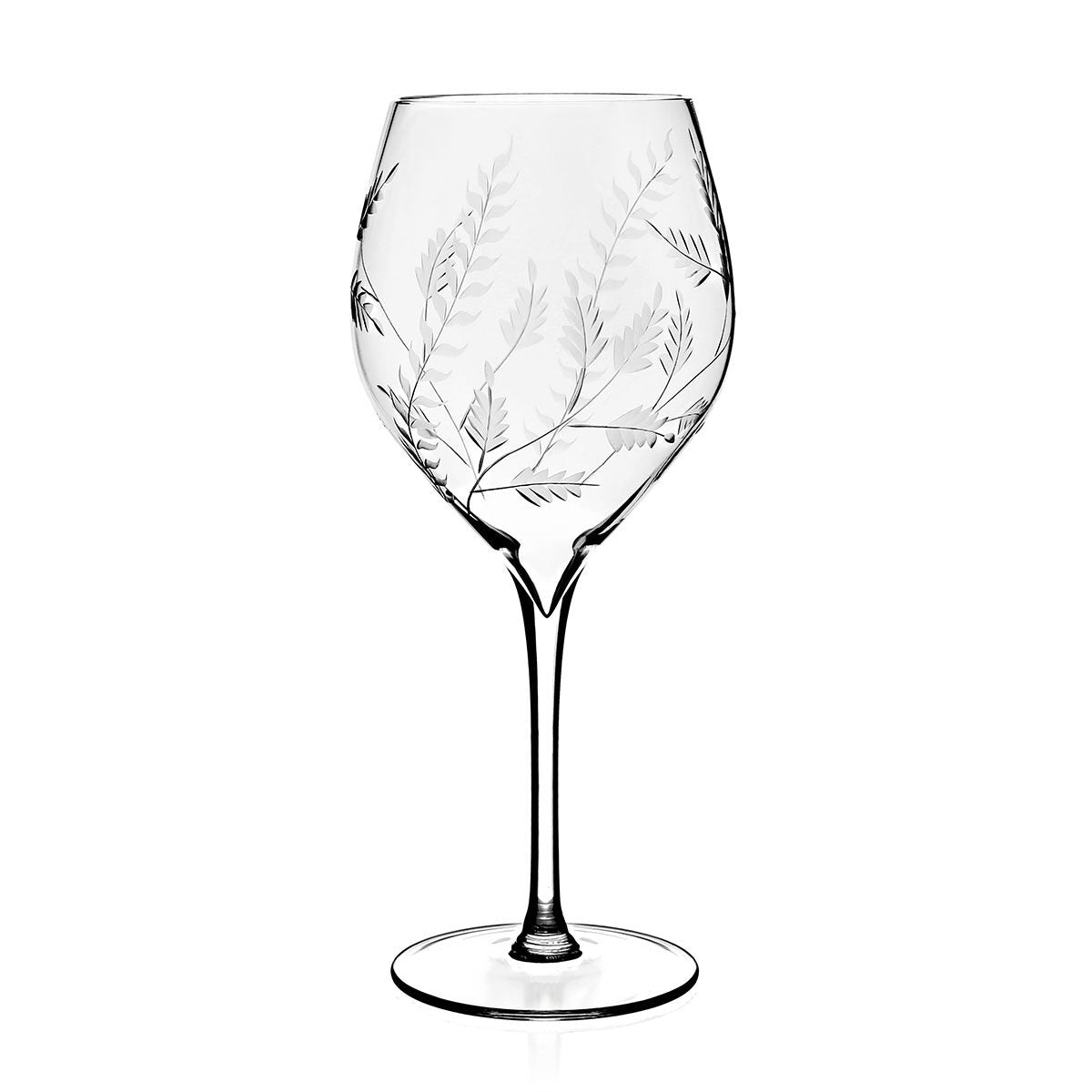 William Yeoward Daisy B Goblet, handmade crystal, on a white background