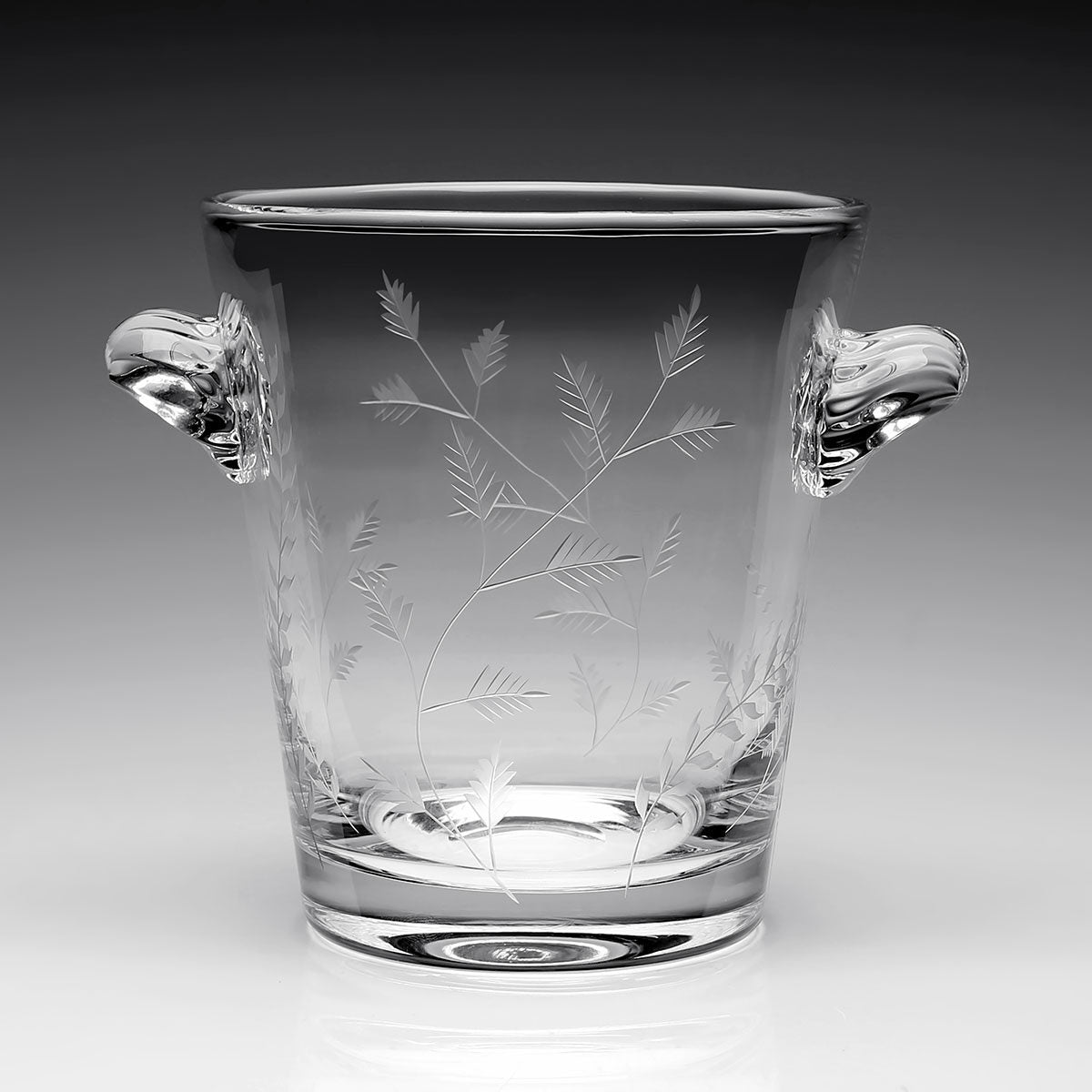 William Yeoward Daisy B Ice Bucket, handmade crystal, detail view