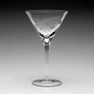 William Yeoward Daisy B Martini, handmade crystal, detail view