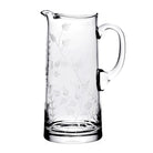 William Yeoward Daisy B Pitcher 3 Pint, handmade crystal, on a white background