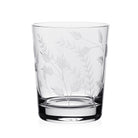 William Yeoward Daisy B Tumbler Double Old Fashioned, handmade crystal, on a white background