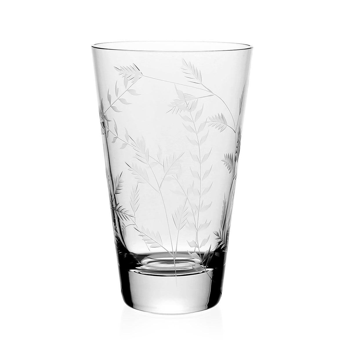 William Yeoward Daisy B Tumbler Highball, handmade crystal, on a white background