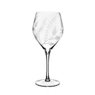 William Yeoward Daisy B Wine, handmade crystal, on a white background