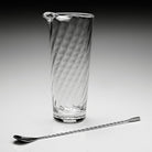 William Yeoward Dakota Martini Mixer & Stirrer, handmade crystal, detail view