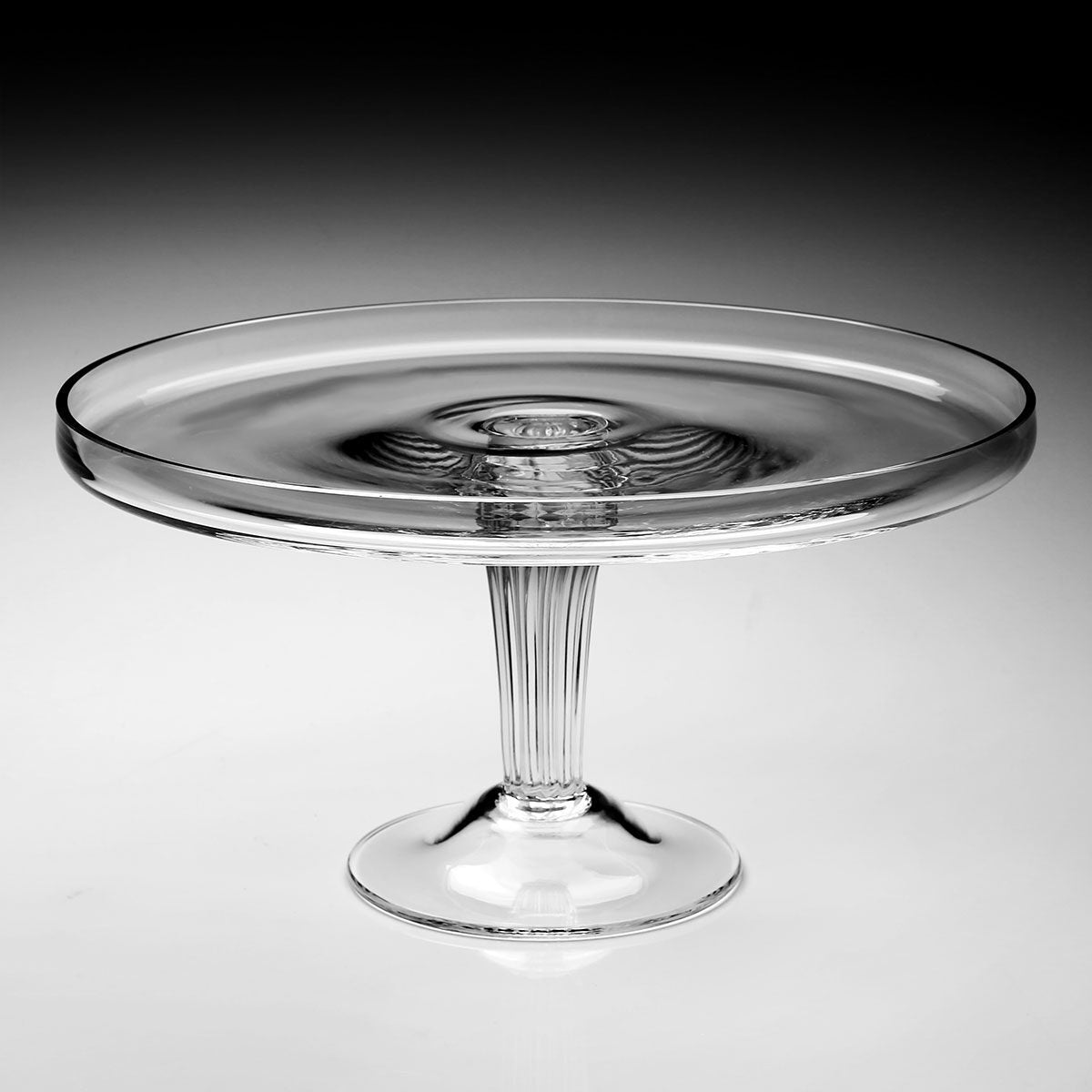 William Yeoward Edwina Tazza 12½" / 32cm, handmade crystal, detail view