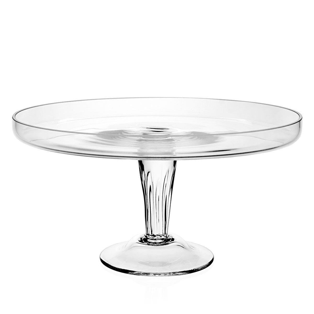 William Yeoward Edwina Tazza 12½" / 32cm, handmade crystal, on a white background