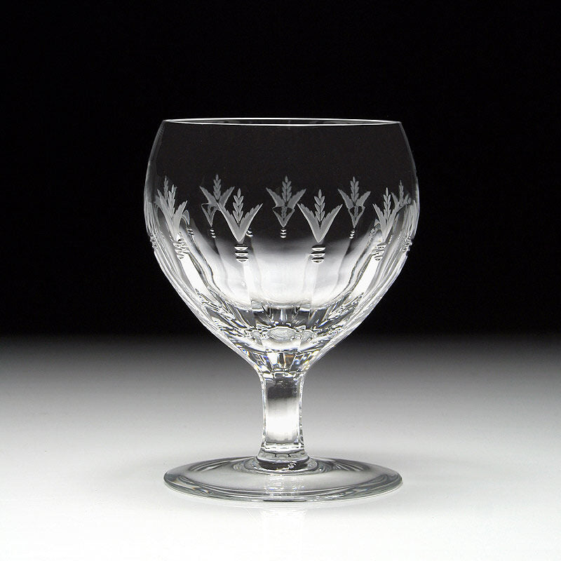 William Yeoward Eleanor Goblet, handmade crystal, detail view