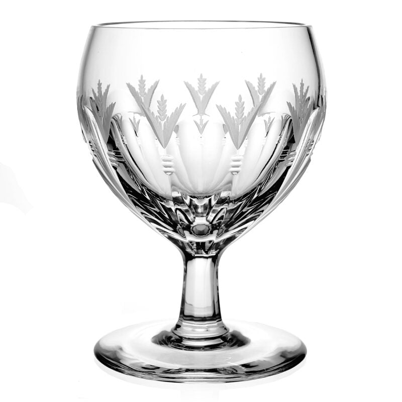 William Yeoward Eleanor Goblet, handmade crystal, on a white background