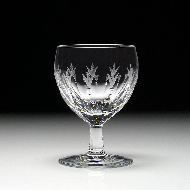 William Yeoward Eleanor Wine, handmade crystal, detail view