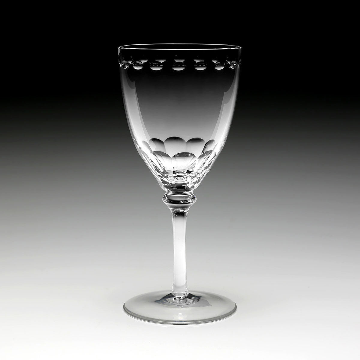 William Yeoward Eliza Goblet, handmade crystal, detail view