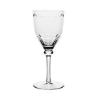 William Yeoward Eliza Wine, handmade crystal, on a white background