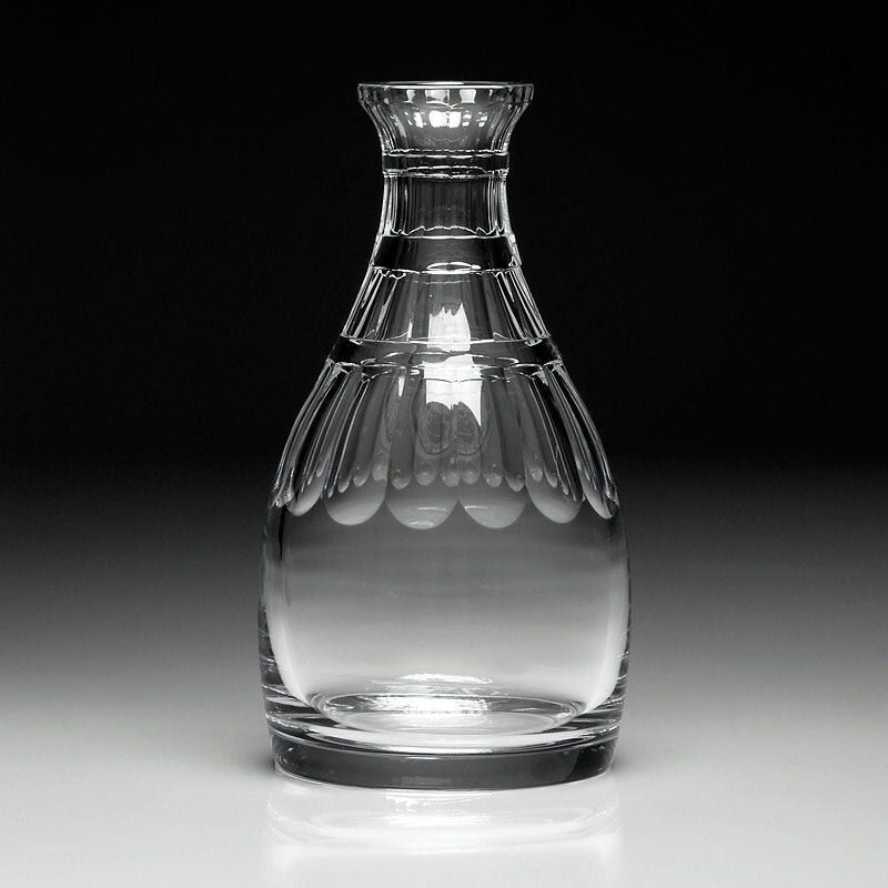 William Yeoward Ella Gift Boxed Carafe, handmade crystal, detail view