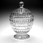 William Yeoward Eugenie Covered Centrepiece 17¼" / 44cm, handmade crystal, detail view