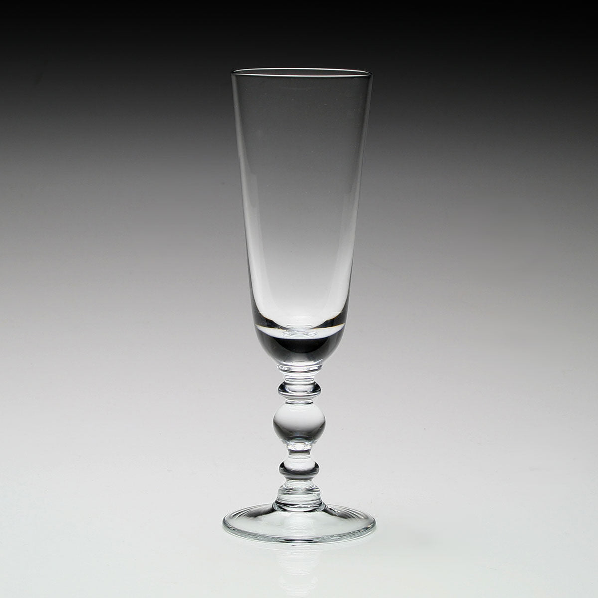 William Yeoward Fanny Champagne Flute, handmade crystal, detail view