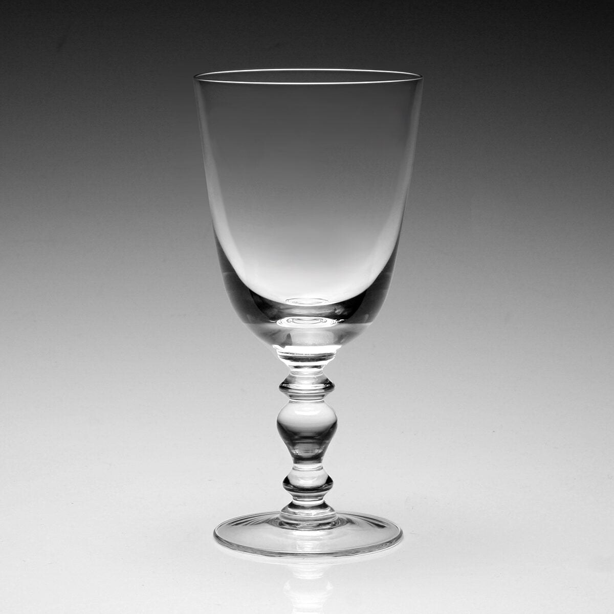 William Yeoward Fanny Goblet, handmade crystal, detail view