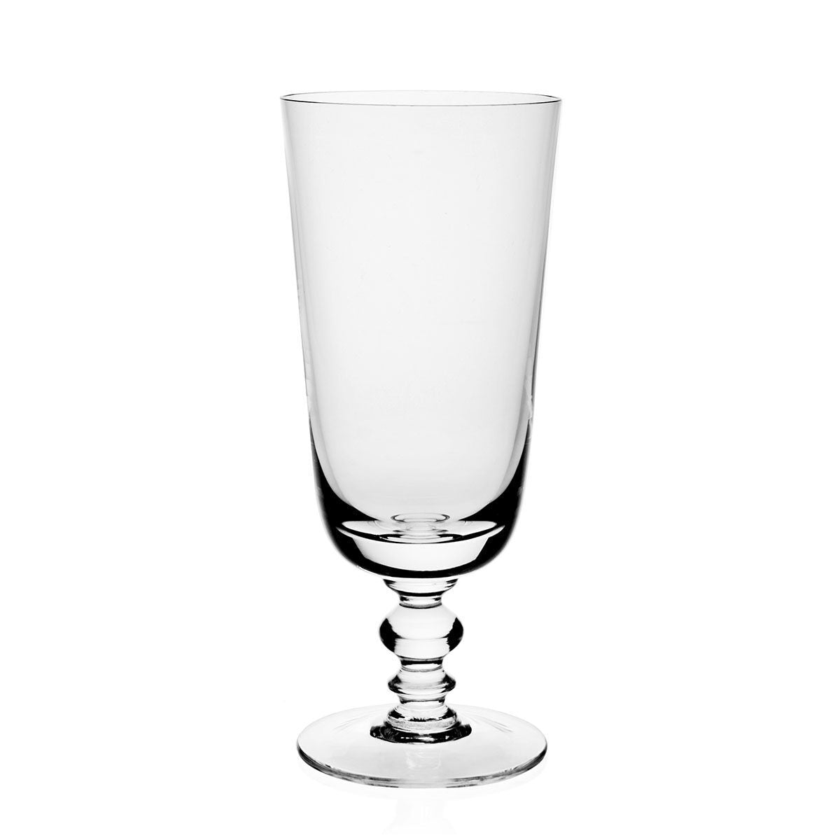 William Yeoward Fanny Iced Tea, handmade crystal, on a white background