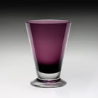 William Yeoward Fanny Old Fashioned Tumbler Amethyst in Amethyst, handmade crystal, detail view