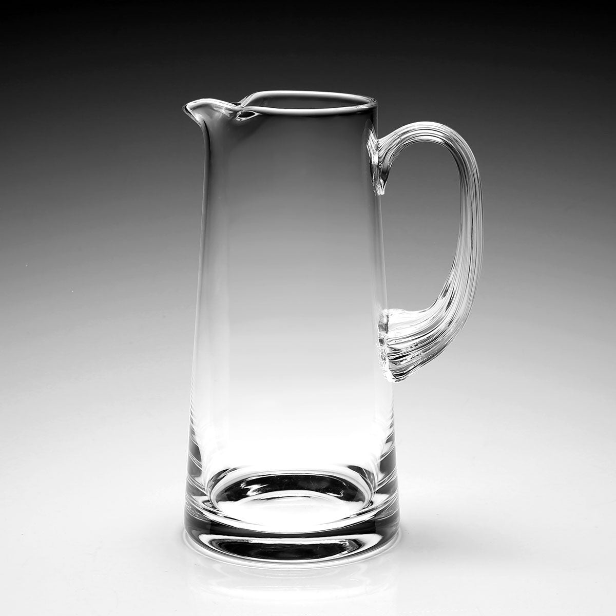 William Yeoward Fanny Pitcher 2 Pint, handmade crystal, detail view
