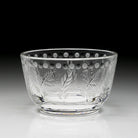 William Yeoward Fern Berry Bowl 4½" / 112mm, handmade crystal, detail view