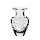 William Yeoward Fern Bouquet Vase 5½" / 141mm, handmade crystal, on a white background