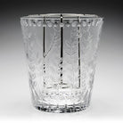William Yeoward Fern Champagne Bucket with Bottle Holder 9" / 230mm, handmade crystal, detail view
