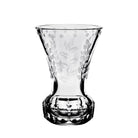 William Yeoward Fern Posy Vase 4" / 100mm, handmade crystal, on a white background