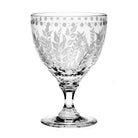 William Yeoward Fern Small Wine, handmade crystal, on a white background