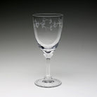 William Yeoward Flora Large Wine, handmade crystal, detail view