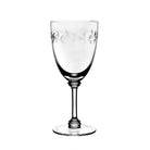 William Yeoward Flora Large Wine, handmade crystal, on a white background