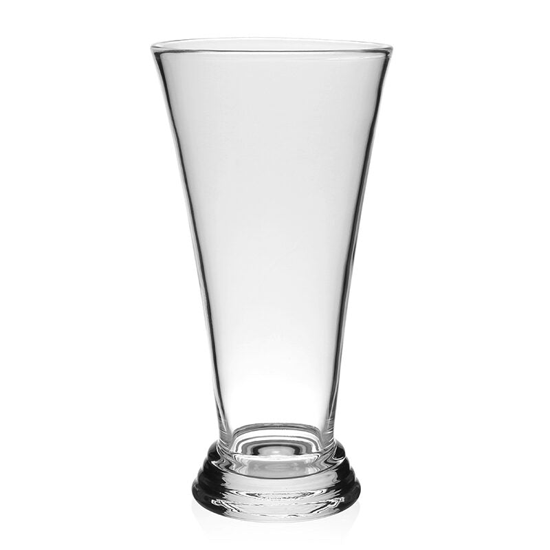 William Yeoward Flora Vase 14" / 35.5cm, handmade crystal, on a white background