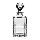 William Yeoward Gemma Gift Boxed Square Decanter, handmade crystal, detail view