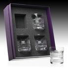 William Yeoward Gemma Gift Set of 4 DOF Tumblers, handmade crystal, detail view
