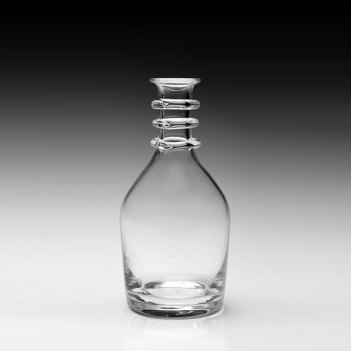 William Yeoward Georgian Carafe Bottle, handmade crystal, detail view