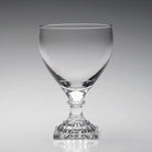 William Yeoward Georgie Small Wine, handmade crystal, detail view
