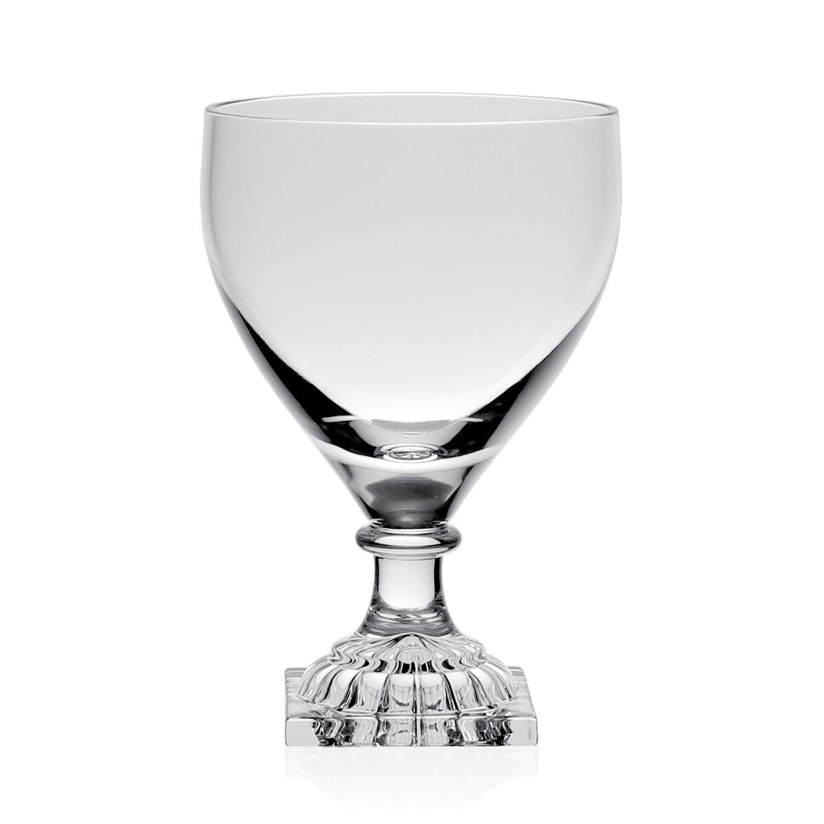 William Yeoward Georgie Small Wine, handmade crystal, on a white background