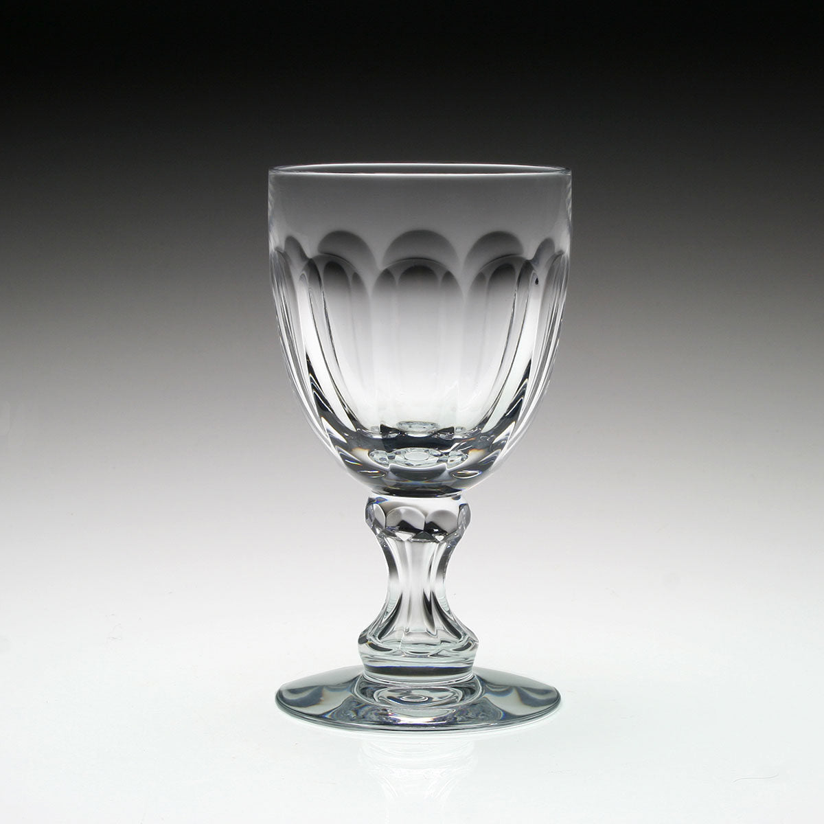 William Yeoward Georgina Small Goblet, handmade crystal, detail view