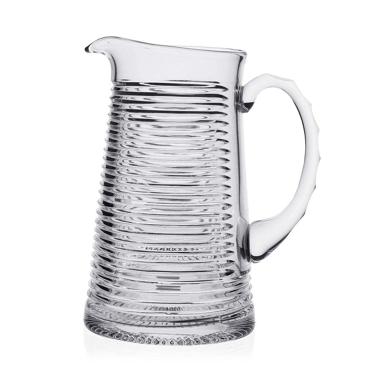 William Yeoward Gigi Jug 2 Pint, handmade crystal, on a white background