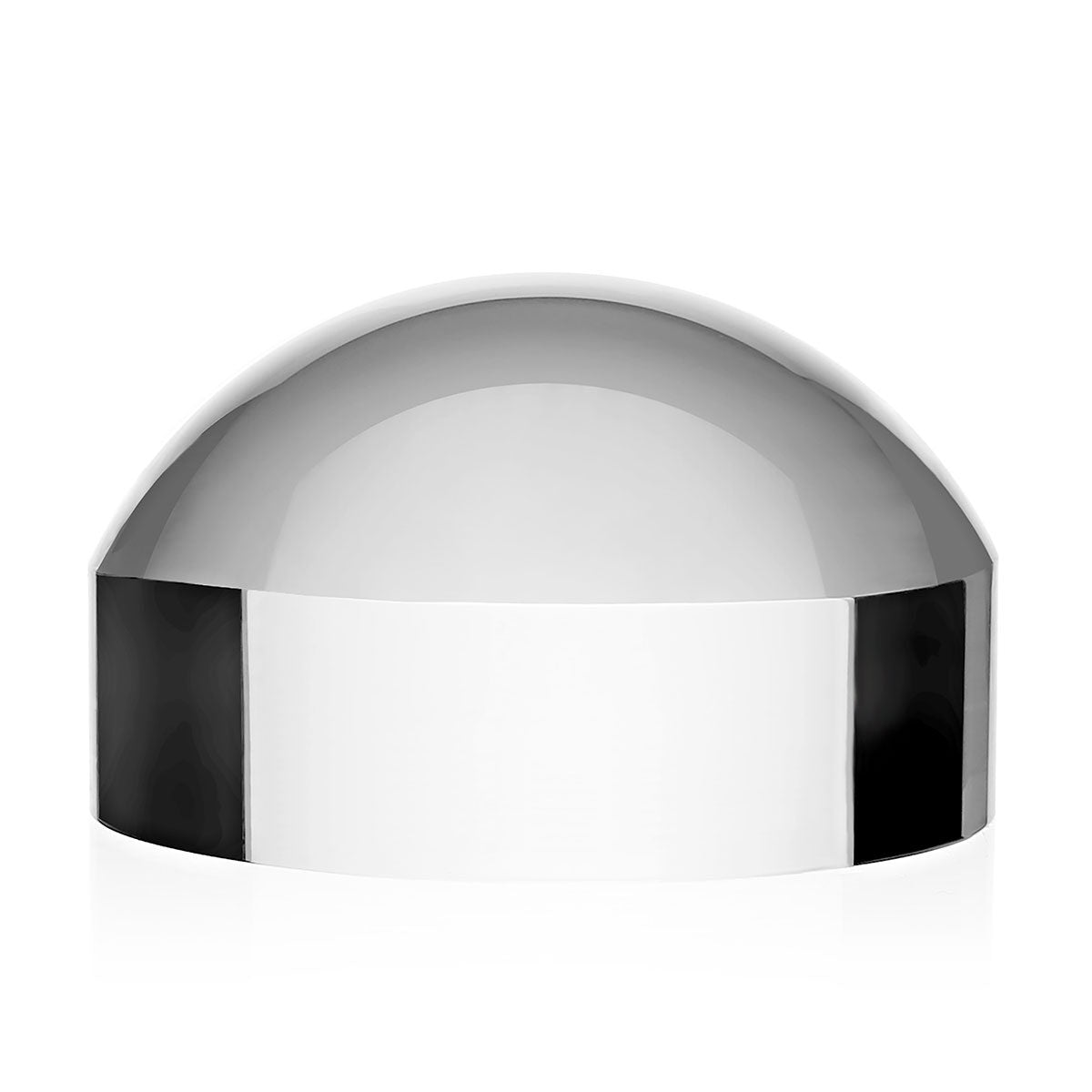 William Yeoward Glass Magnifier, handmade crystal, on a white background