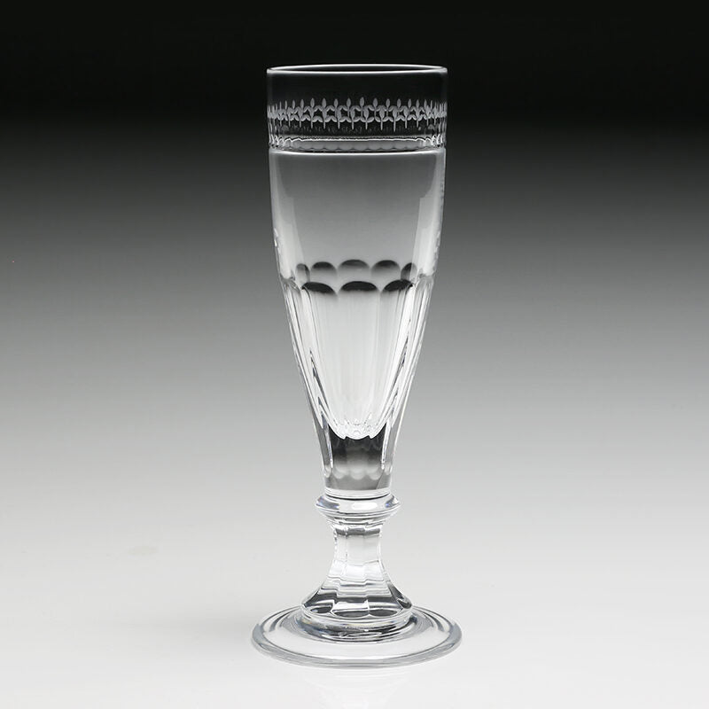 William Yeoward Gloria Champagne Flute, handmade crystal, detail view