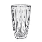 William Yeoward Harlequine Flower Vase 11" / 28cm, handmade crystal, on a white background