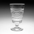 William Yeoward Harriet Vase 8½" / 218mm, handmade crystal, detail view