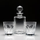 William Yeoward Helen Boxed Whisky Set, handmade crystal, detail view