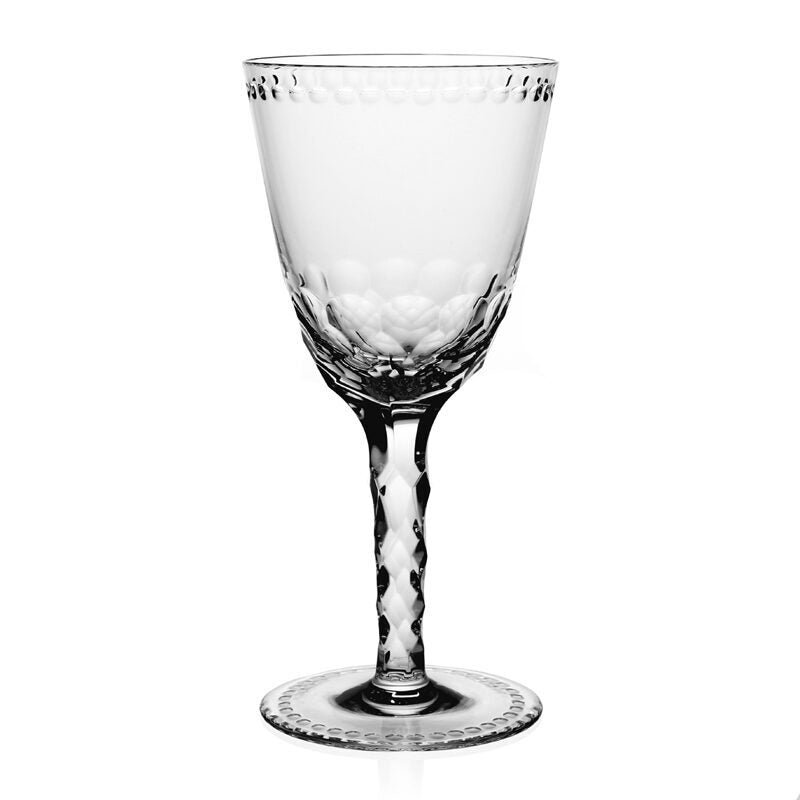William Yeoward Helena Goblet, handmade crystal, on a white background