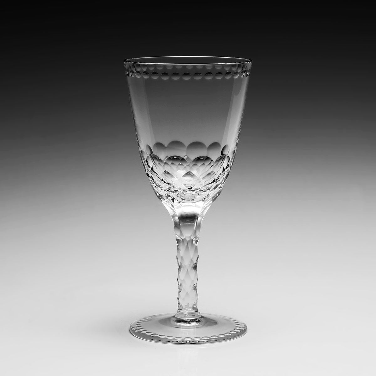 William Yeoward Helena Large Wine, handmade crystal, detail view