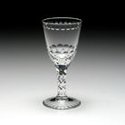 William Yeoward Helena Port / Sherry, handmade crystal, detail view