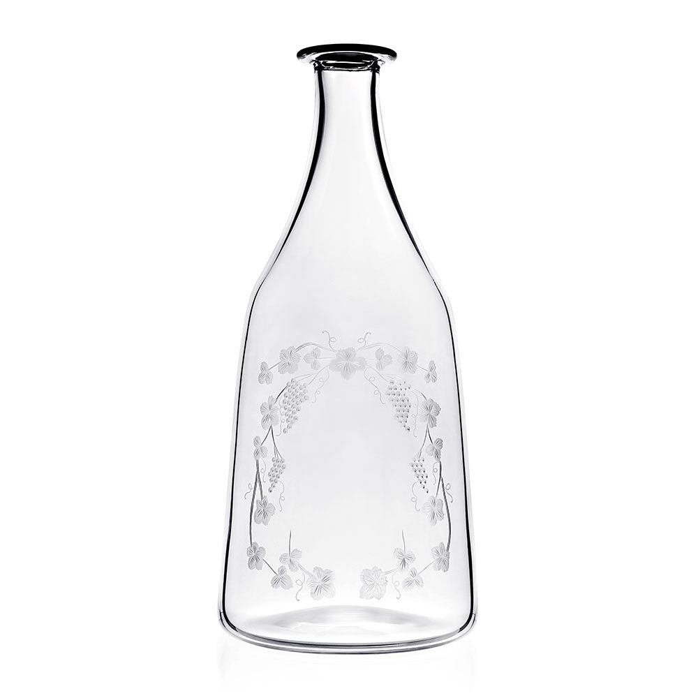 William Yeoward Imperial Grand Table Carafe, handmade crystal, on a white background