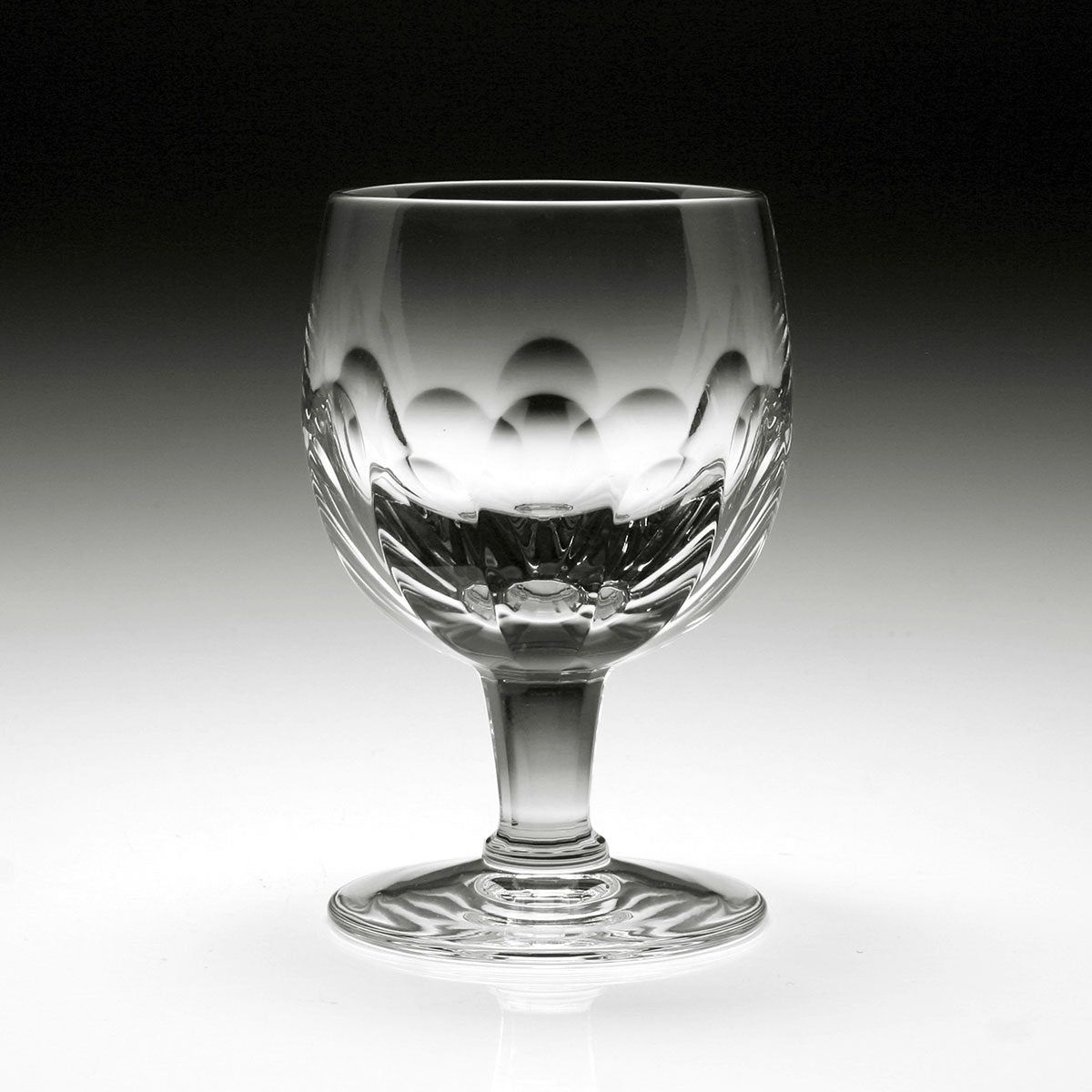 William Yeoward India Large Wine, handmade crystal, detail view