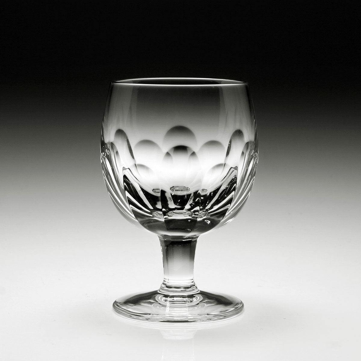 William Yeoward India Small Wine, handmade crystal, detail view