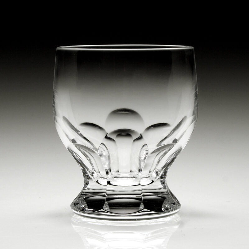 William Yeoward India Tumbler Single Old Fashioned, handmade crystal, detail view